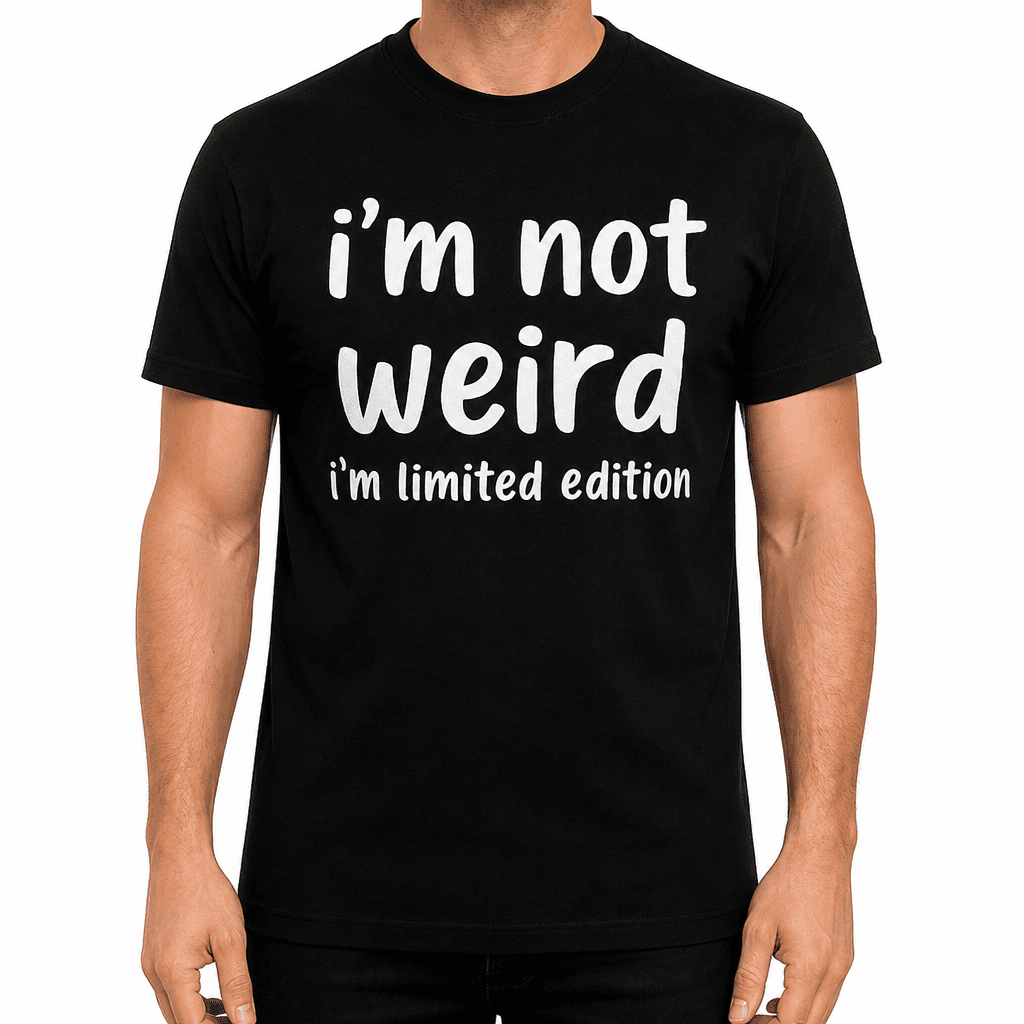 i'm not weird i'm limited edition - T-Shirt