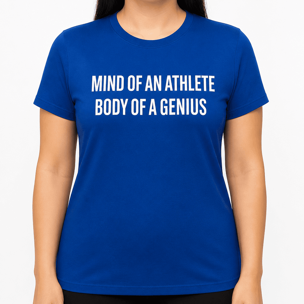 MIND OF AN ATHLETE BODY OF A GENIUS - T-Shirt