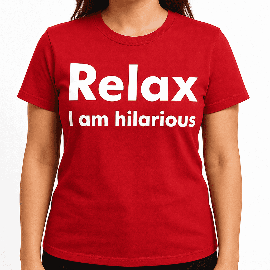 Relax I am hilarious - T-Shirt
