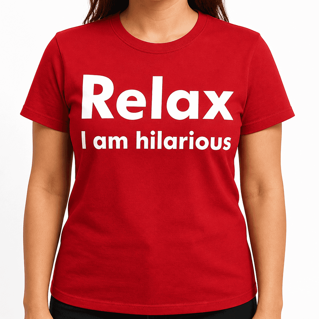 Relax I am hilarious - T-Shirt