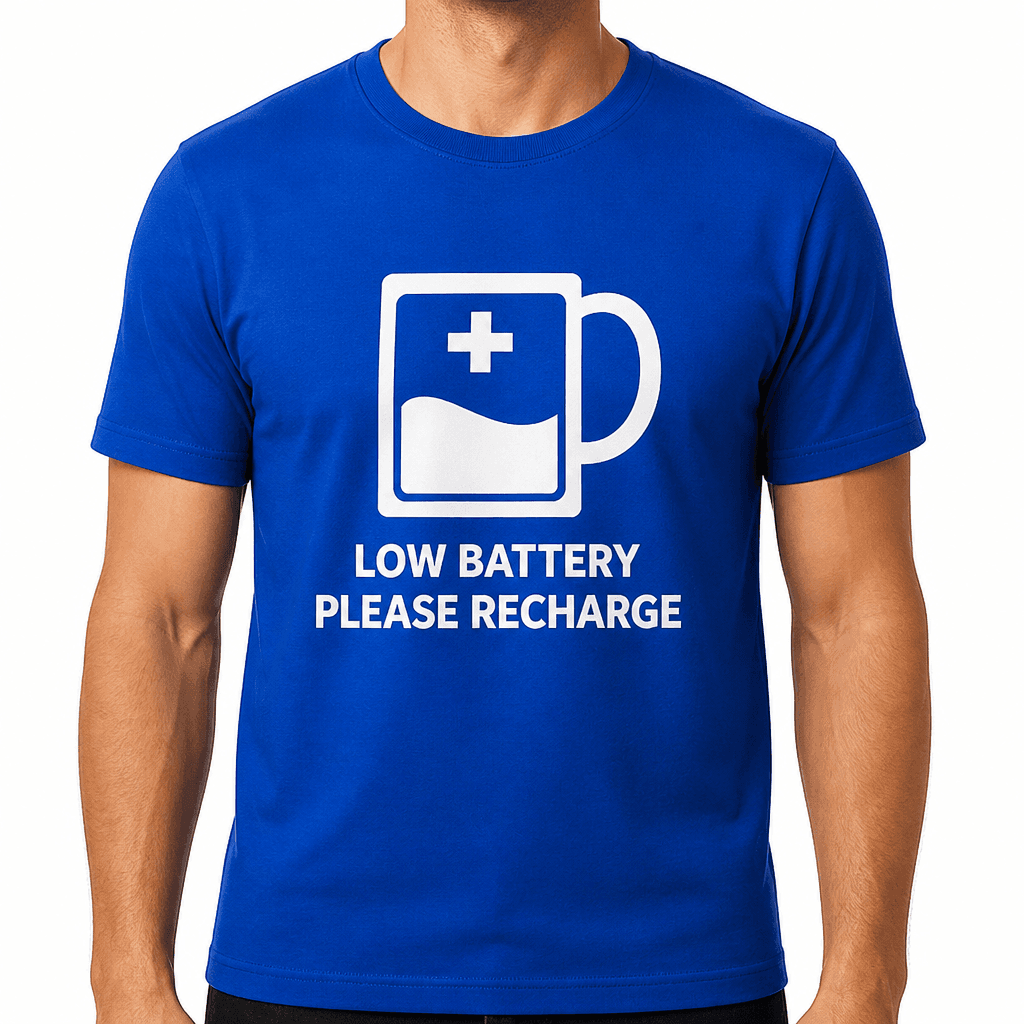 LOW BATTERY PLEASE - T-Shirt