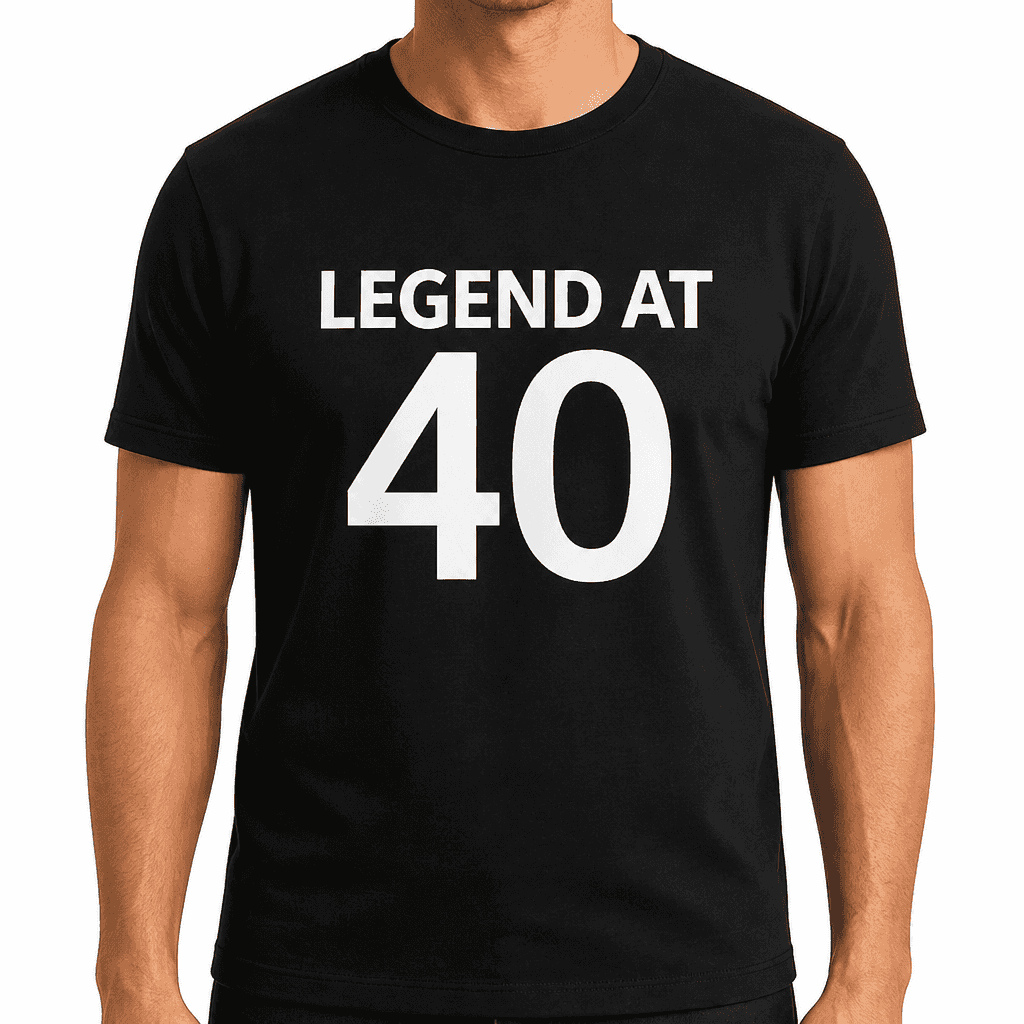 Legend At 40 - T-Shirt