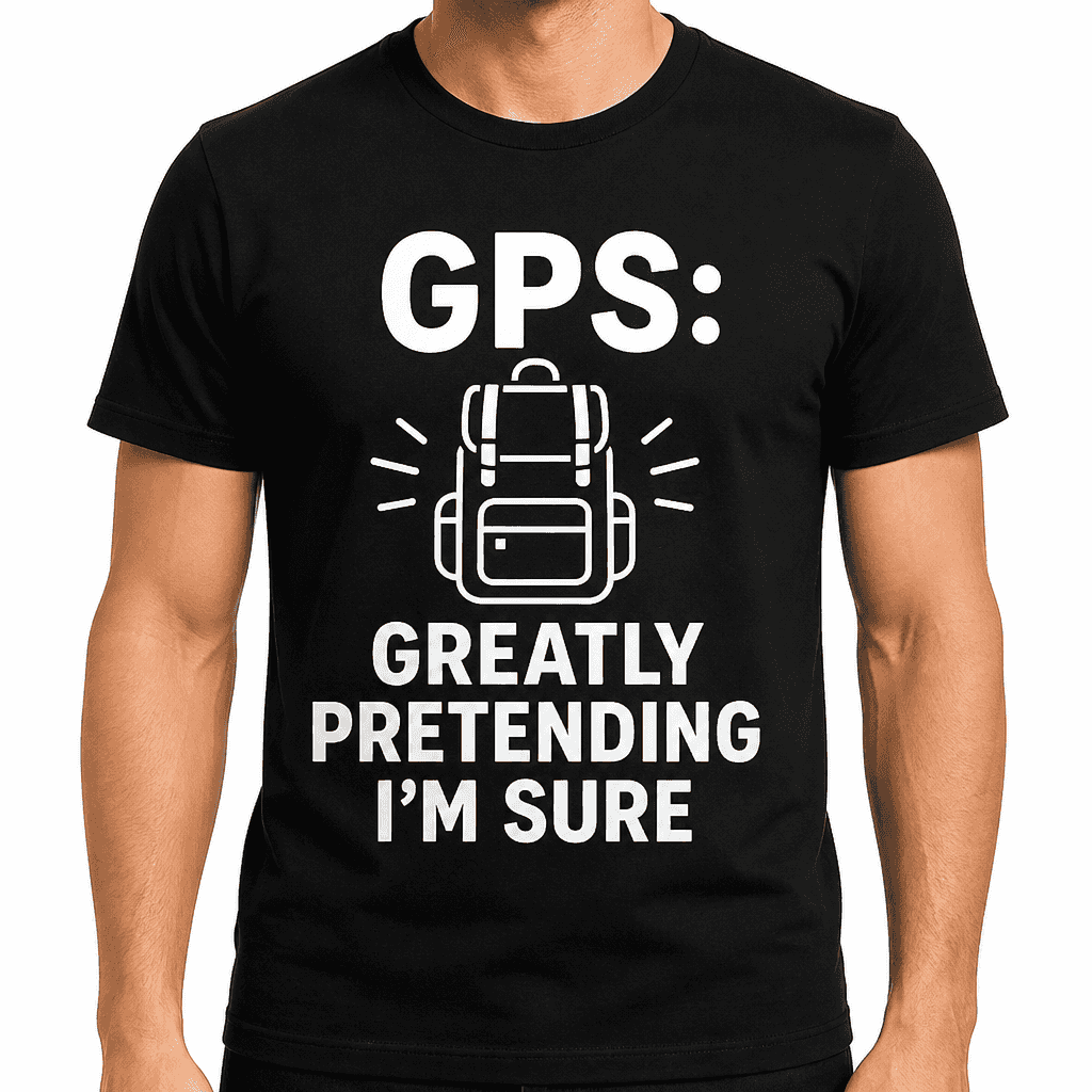 GPS: Greatly Pretending I'm Sure T-Shirt