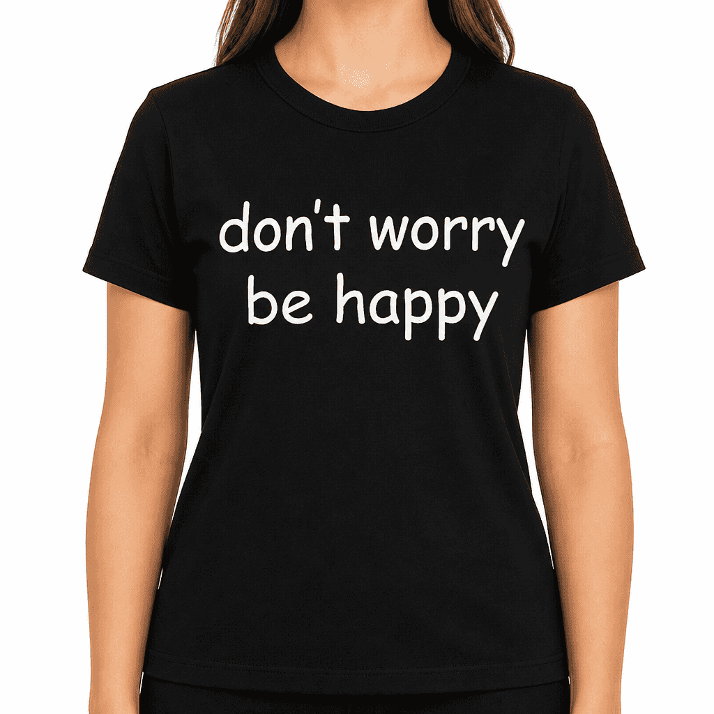 dont worry be happy - T-Shirt