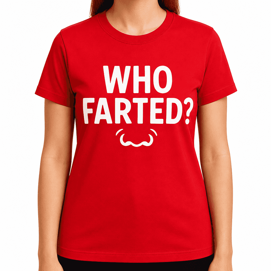 WHO FARTED? - T-Shirt