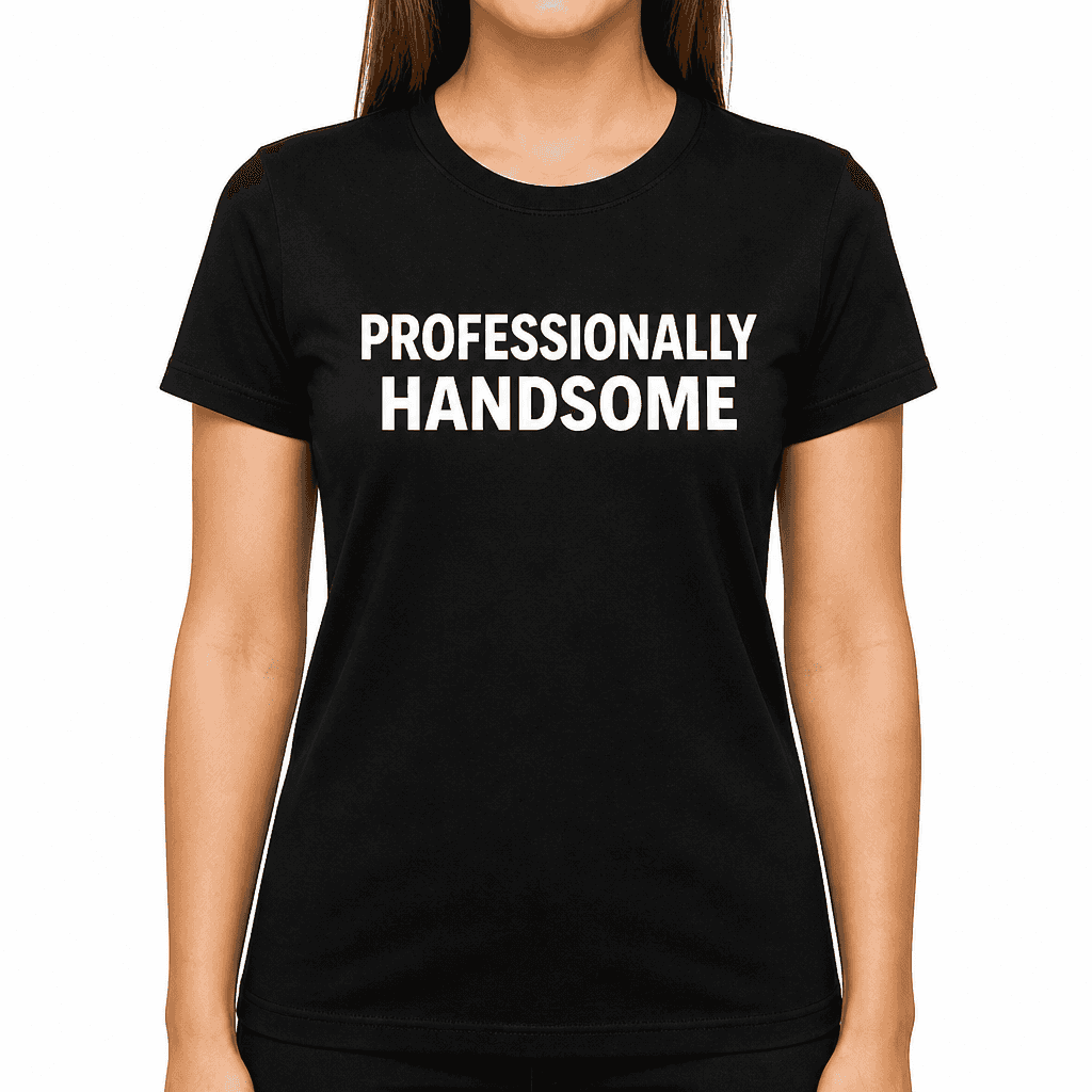 Professionally Handsome - T-Shirt