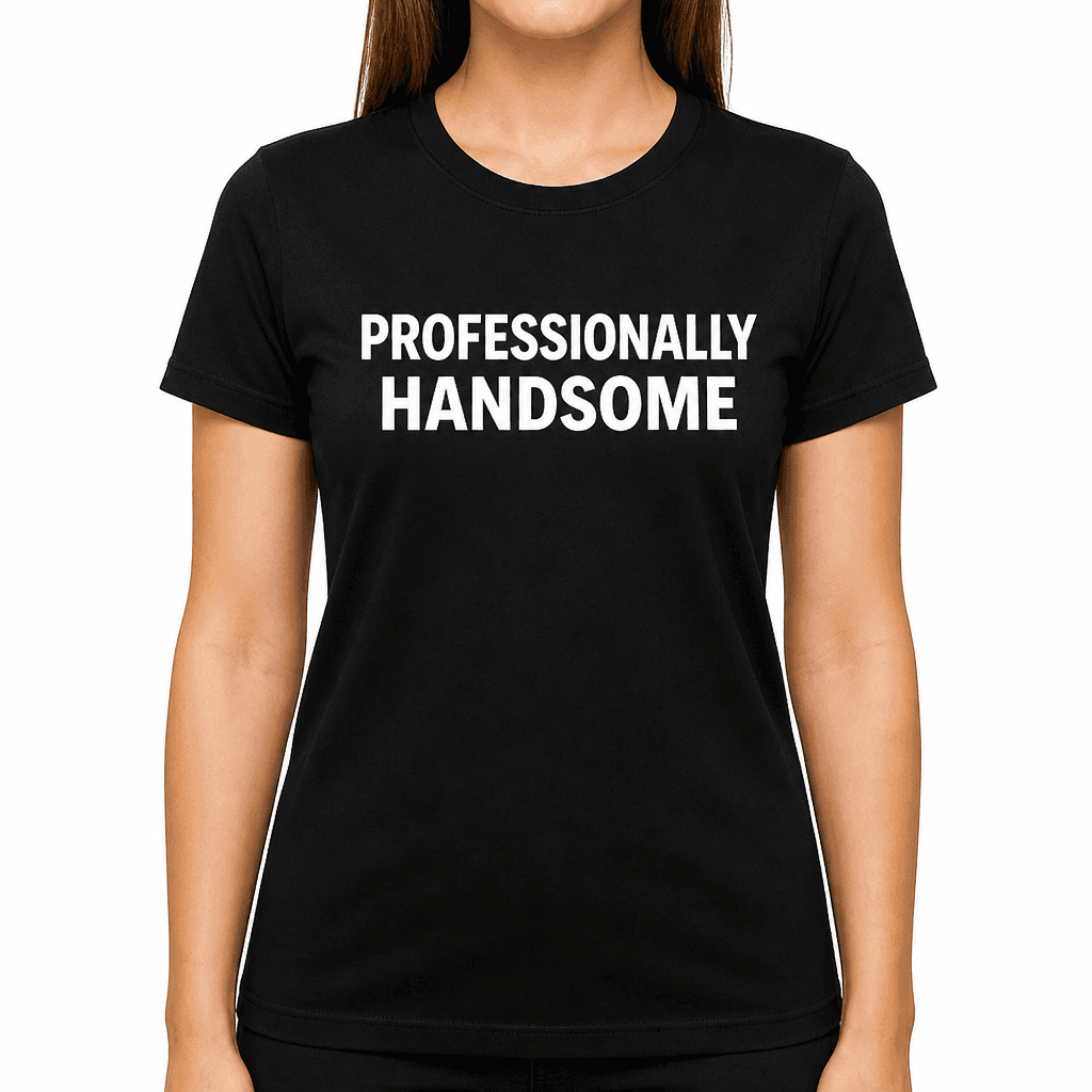 Professionally Handsome - T-Shirt