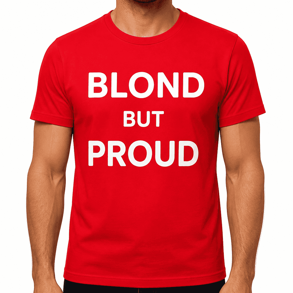 BLOND BUT PROUD - T-Shirt