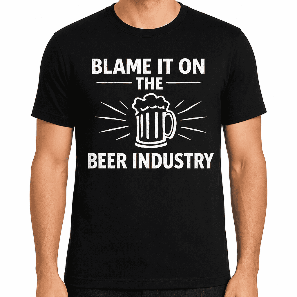 Blame It Beer Industry - T-Shirt