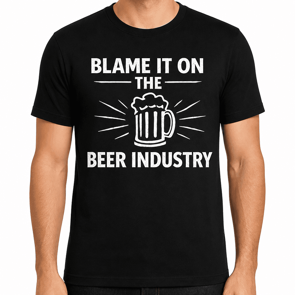 Blame It Beer Industry - T-Shirt
