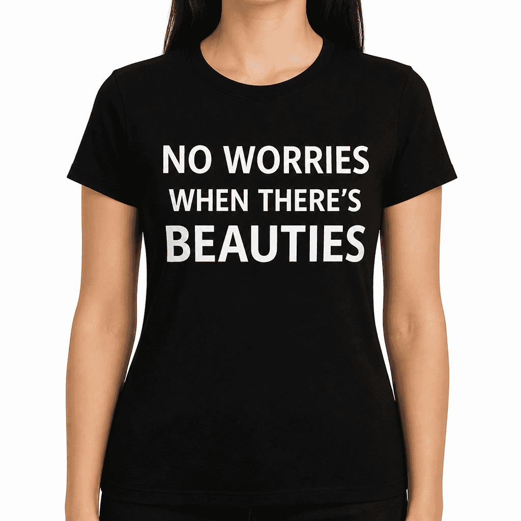 No Worries Boobies - T-Shirt