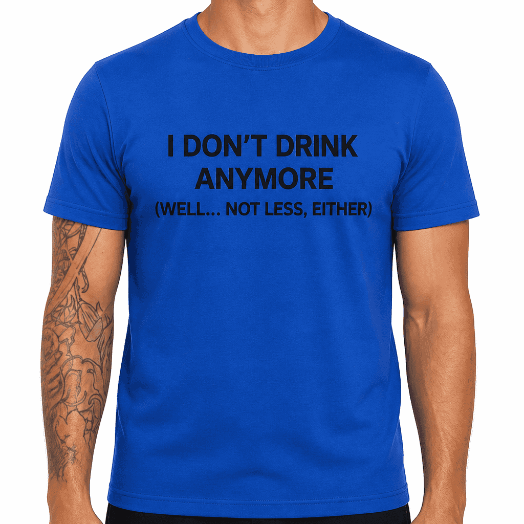 I DON'T DRINK ANYMORE - T-Shirt