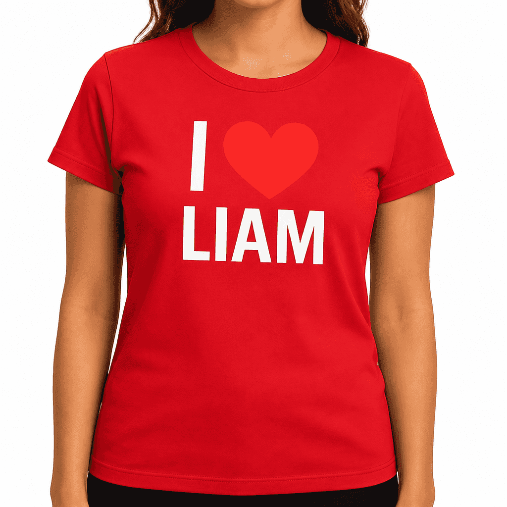 I ❤️ – with your name - T-Shirt
