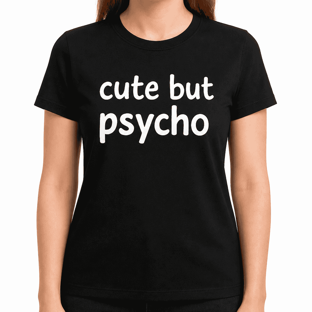 Cute But Psycho - T-Shirt