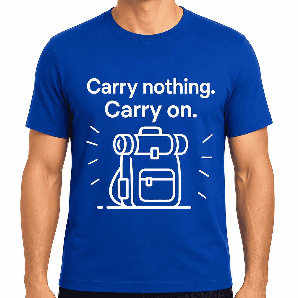 Carry Nothing. Carry On. T-Shirt
