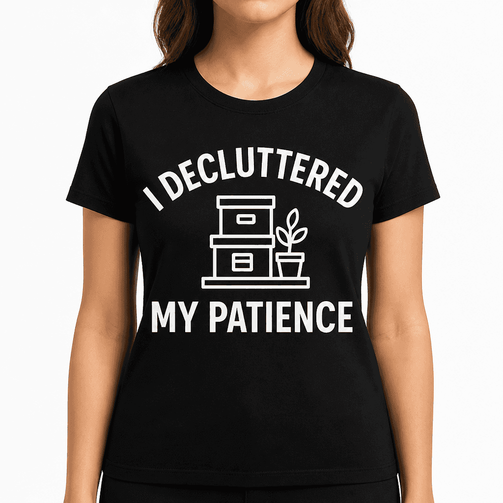 I Decluttered My Patience T-Shirt