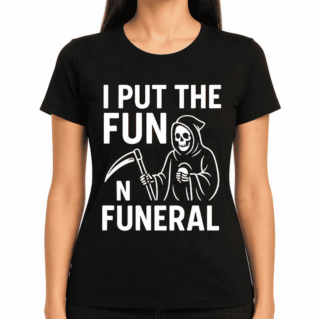I Put the Fun in Funeral T-Shirt