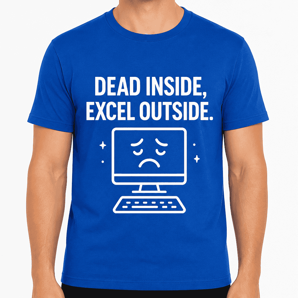 Dead Inside, Excel Outside T-Shirt
