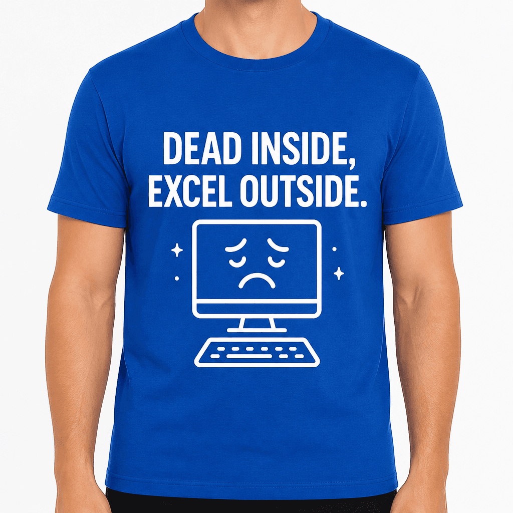 Dead Inside, Excel Outside T-Shirt