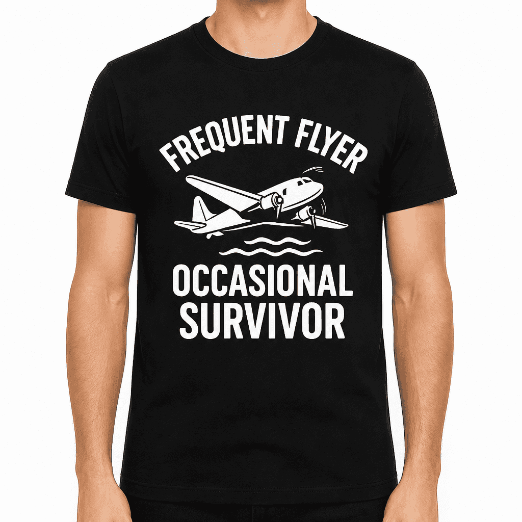Frequent Flyer, Occasional Survivor T-Shirt