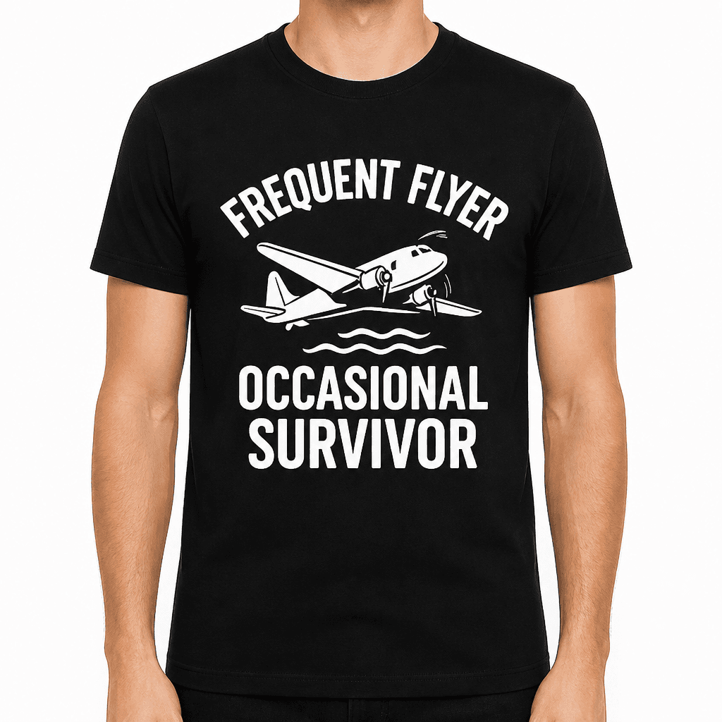 Frequent Flyer, Occasional Survivor T-Shirt