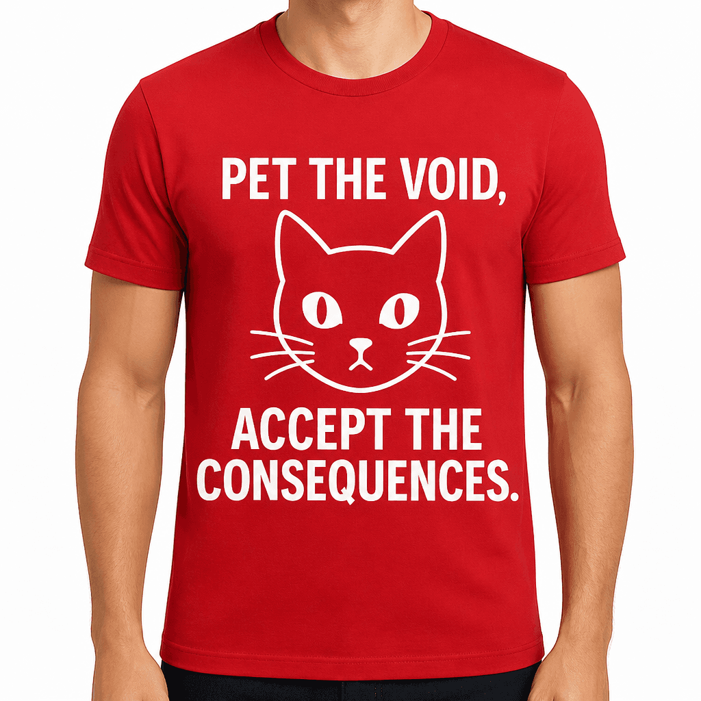 Pet the Void, Accept the Consequences T-Shirt
