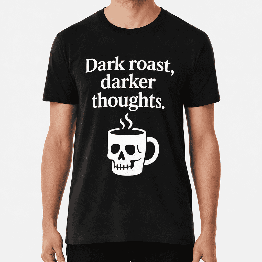 Dark Roast, Darker Thoughts T-Shirt