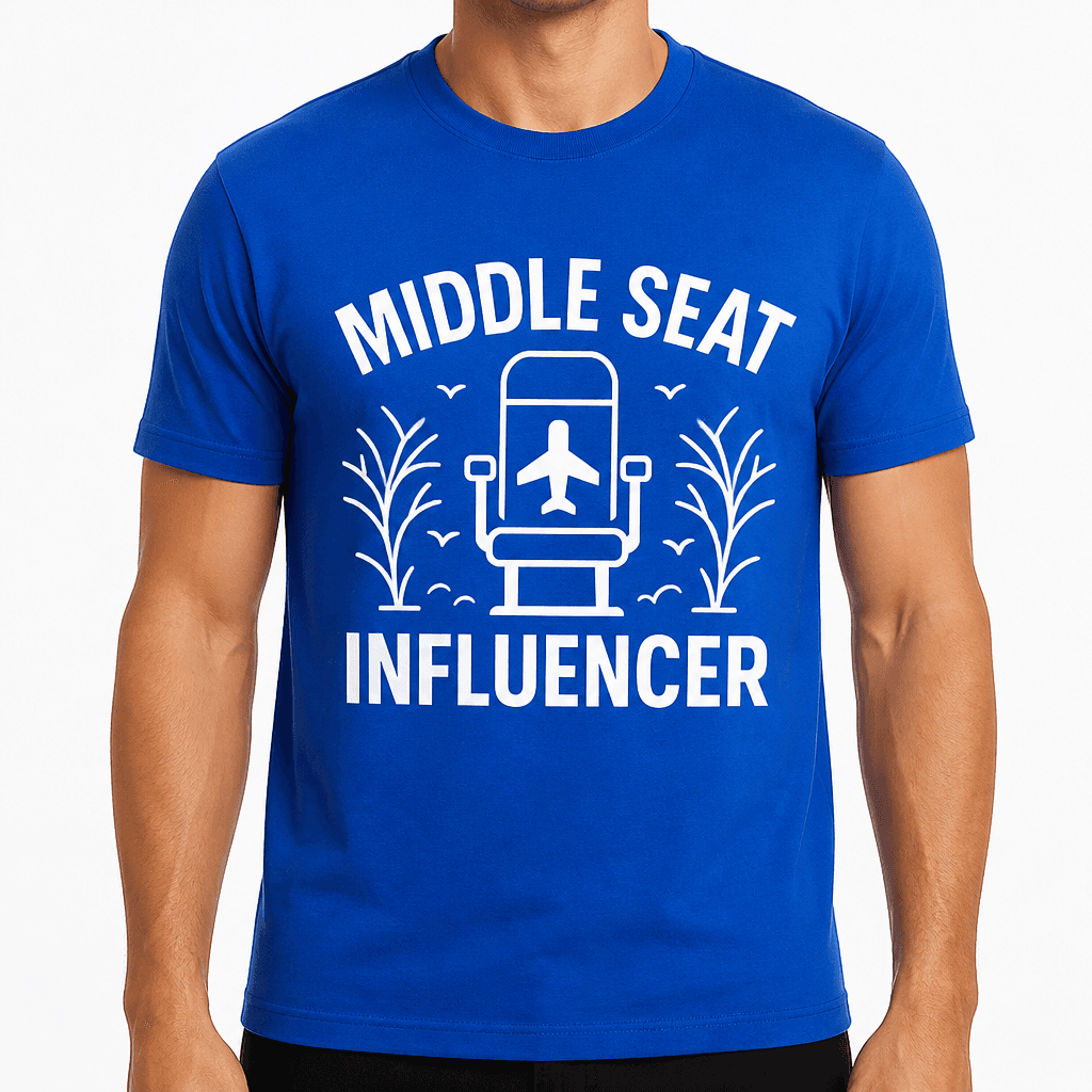 Middle Seat Influencer T-Shirt