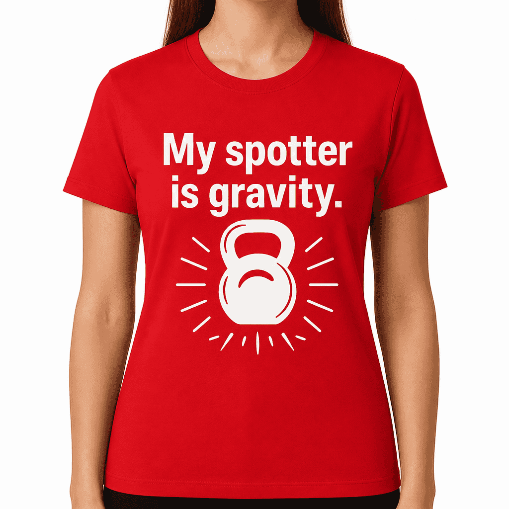 My Spotter Is Gravity T-Shirt
