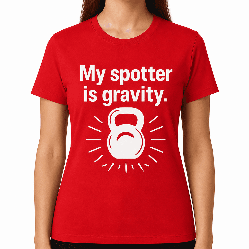 My Spotter Is Gravity T-Shirt