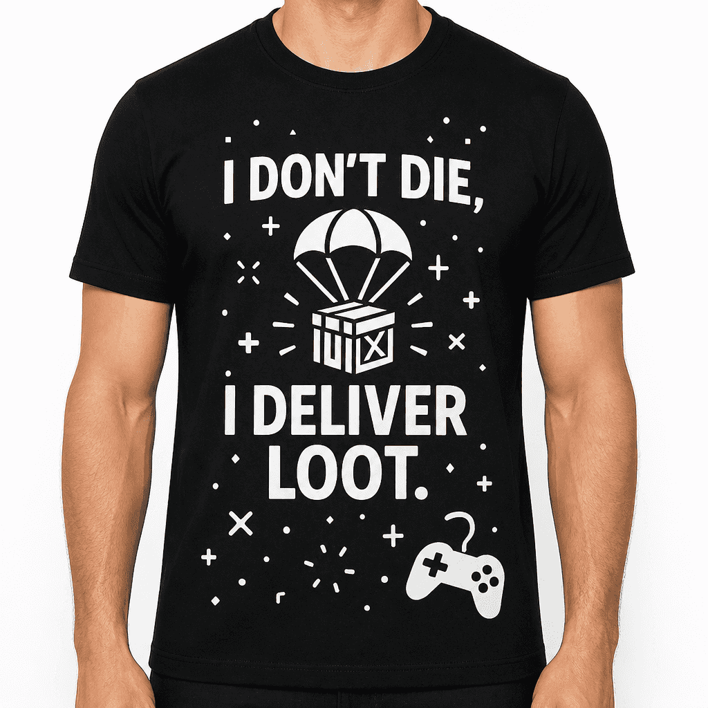 I Don’t Die, I Deliver Loot T-Shirt
