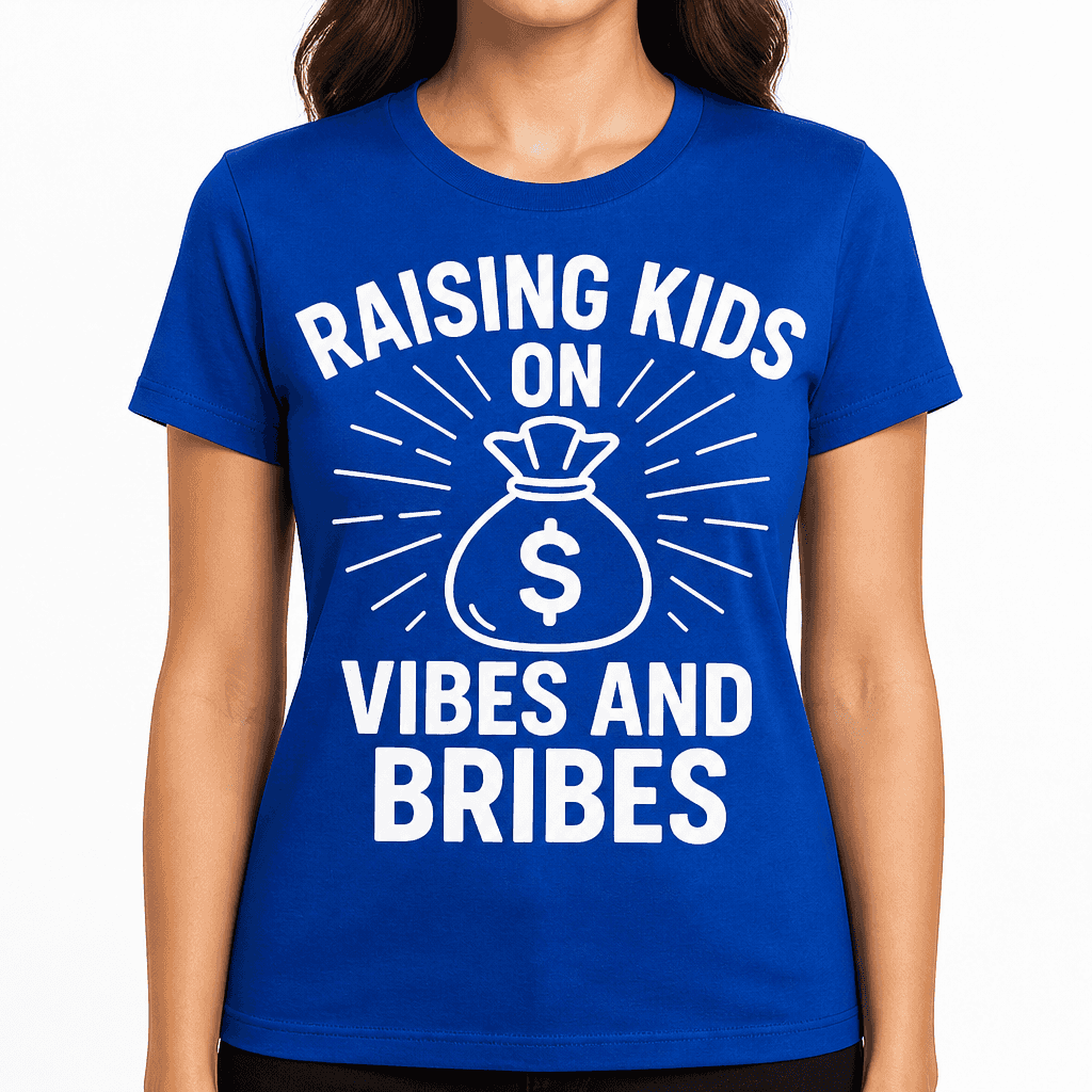 Raising Kids on Vibes and Bribes T-Shirt