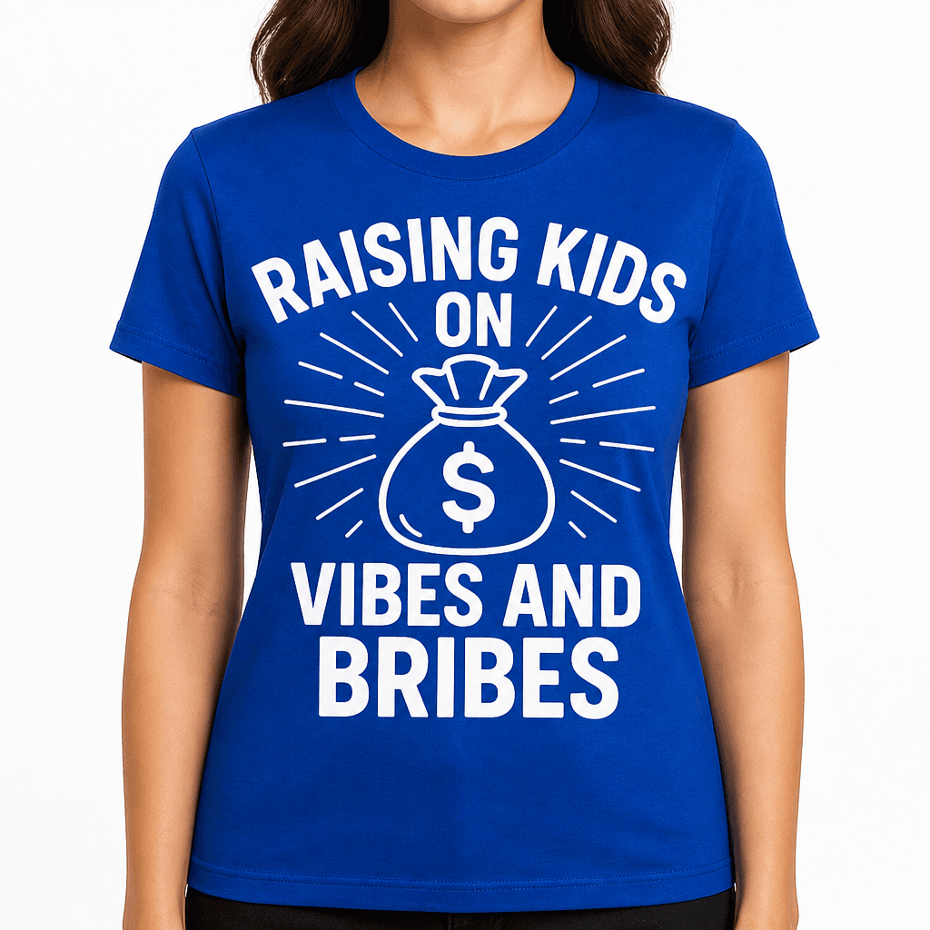 Raising Kids on Vibes and Bribes T-Shirt