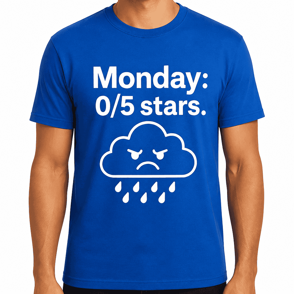 Monday: 0/5 Stars T-Shirt