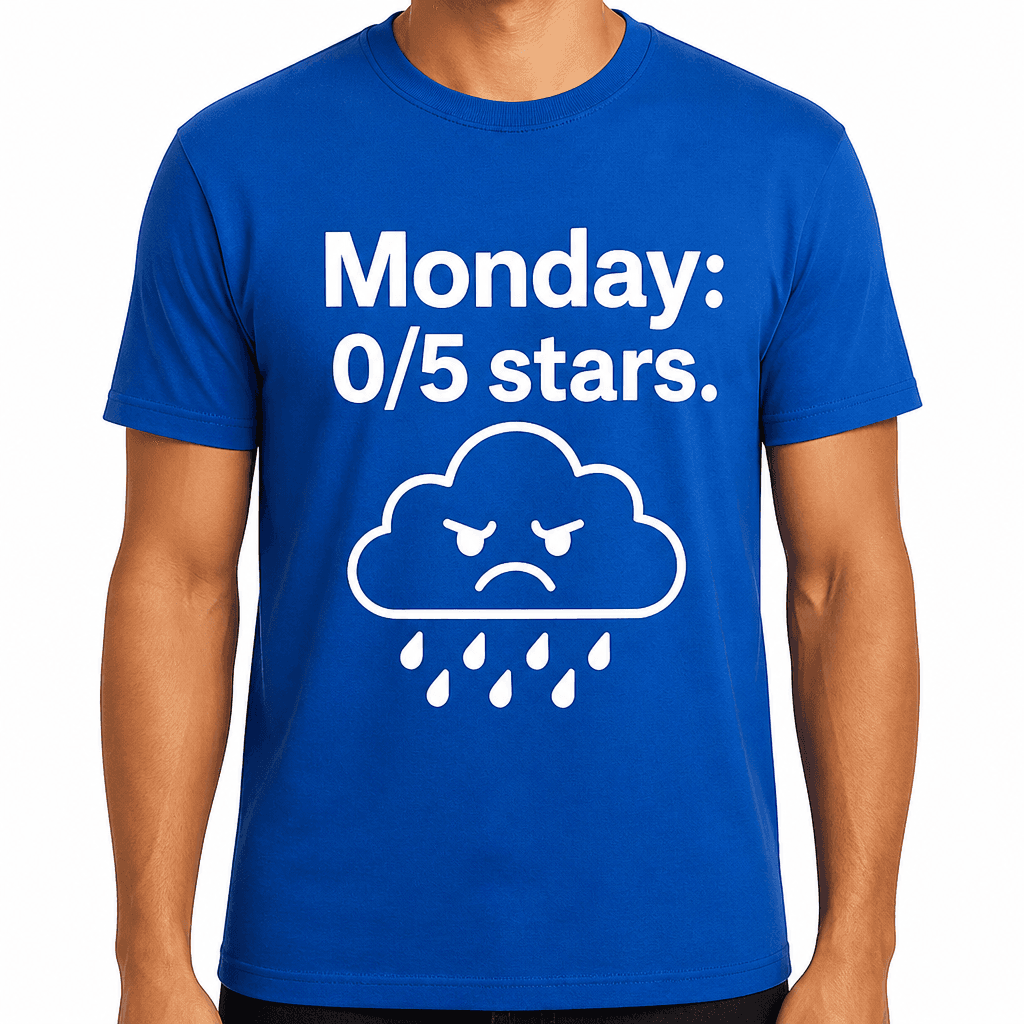 Monday: 0/5 Stars T-Shirt