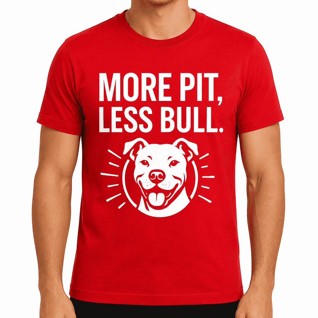 More Pit, Less Bull T-Shirt
