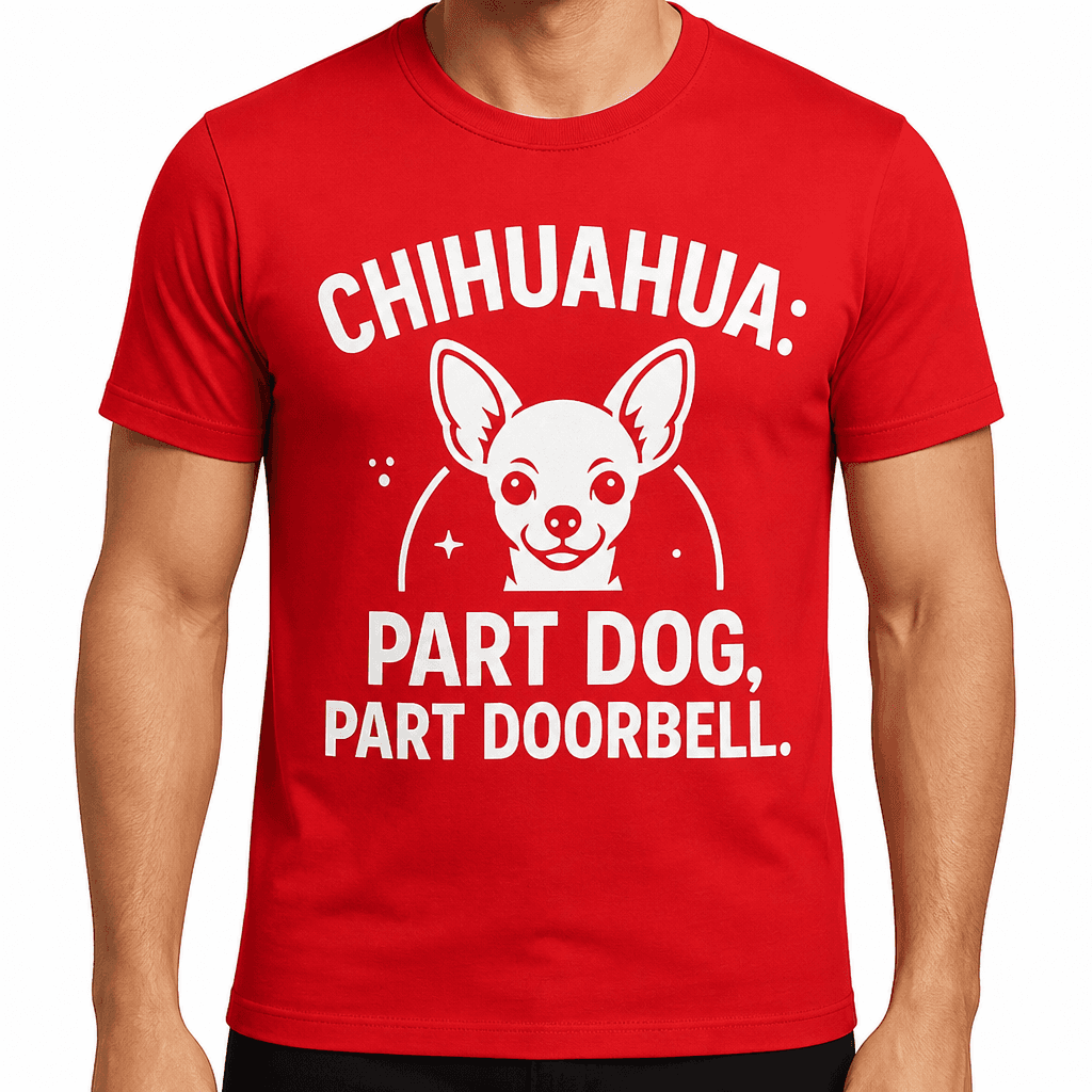 Chihuahua: Part Dog, Part Doorbell T-Shirt