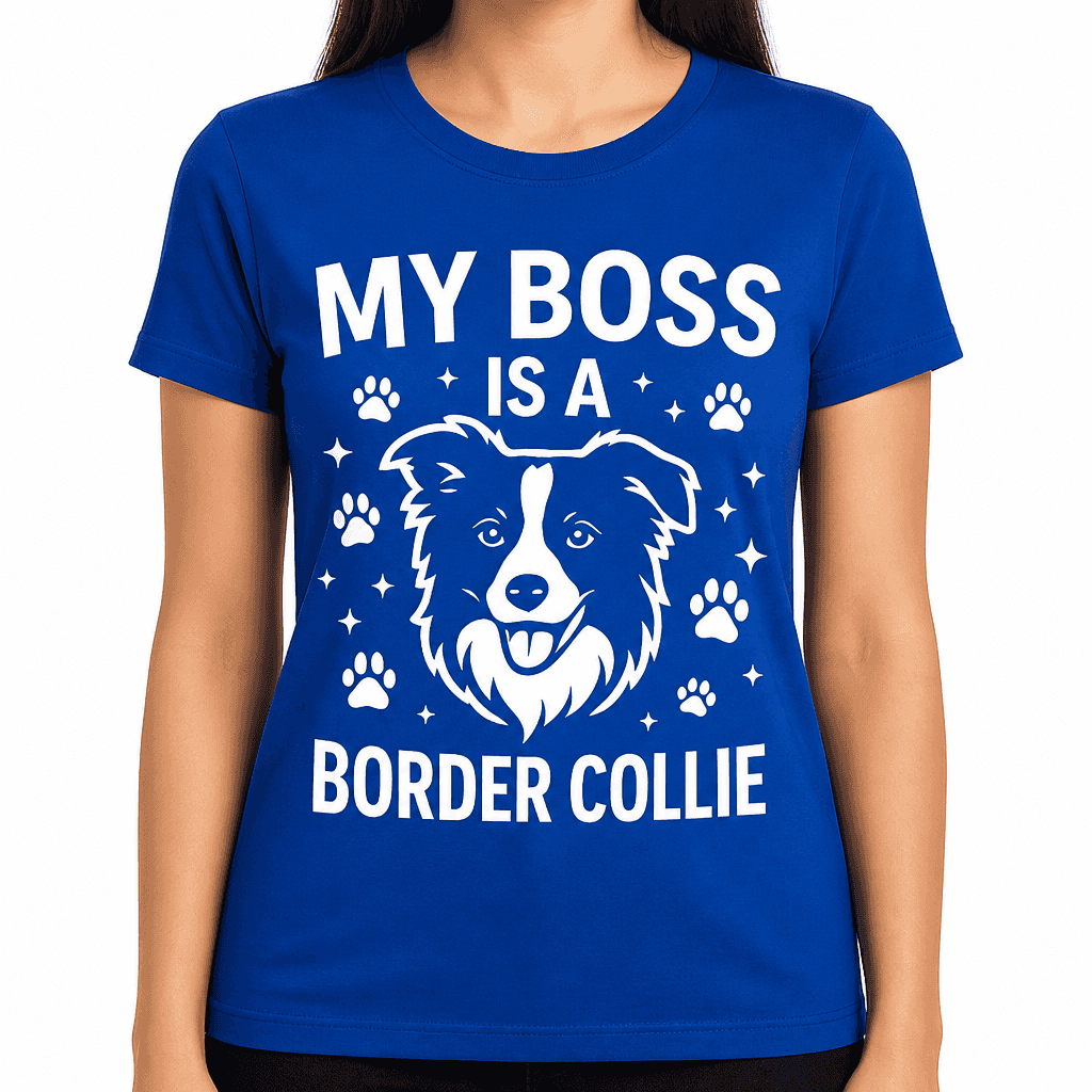 My Boss is a Border Collie T-Shirt