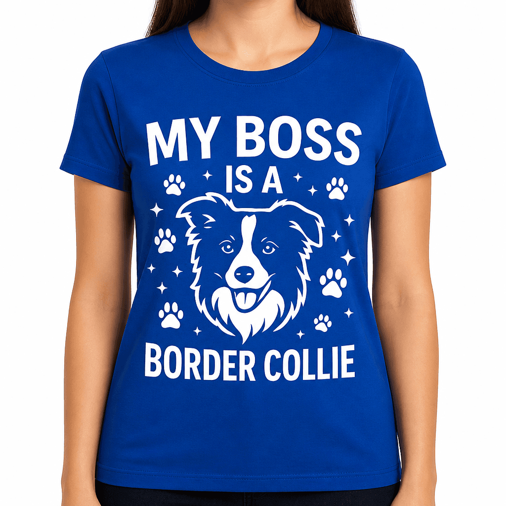 My Boss is a Border Collie T-Shirt