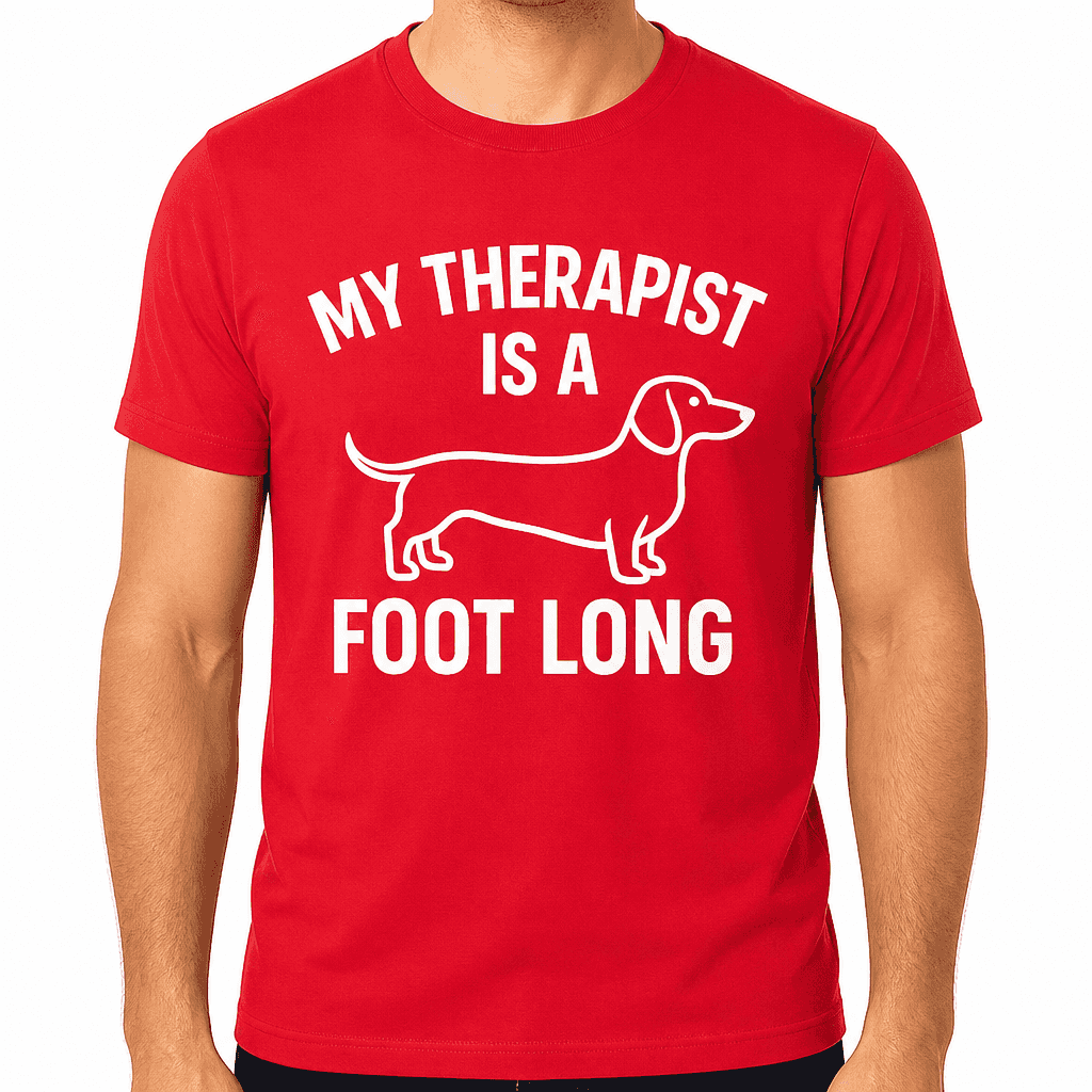 My Therapist Is a Foot Long T-Shirt
