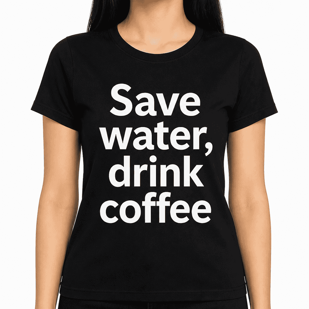 Save Water, Drink Coffee T-Shirt