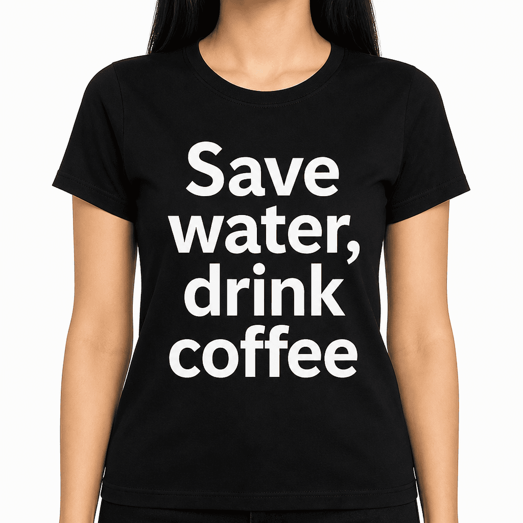 Save Water, Drink Coffee T-Shirt