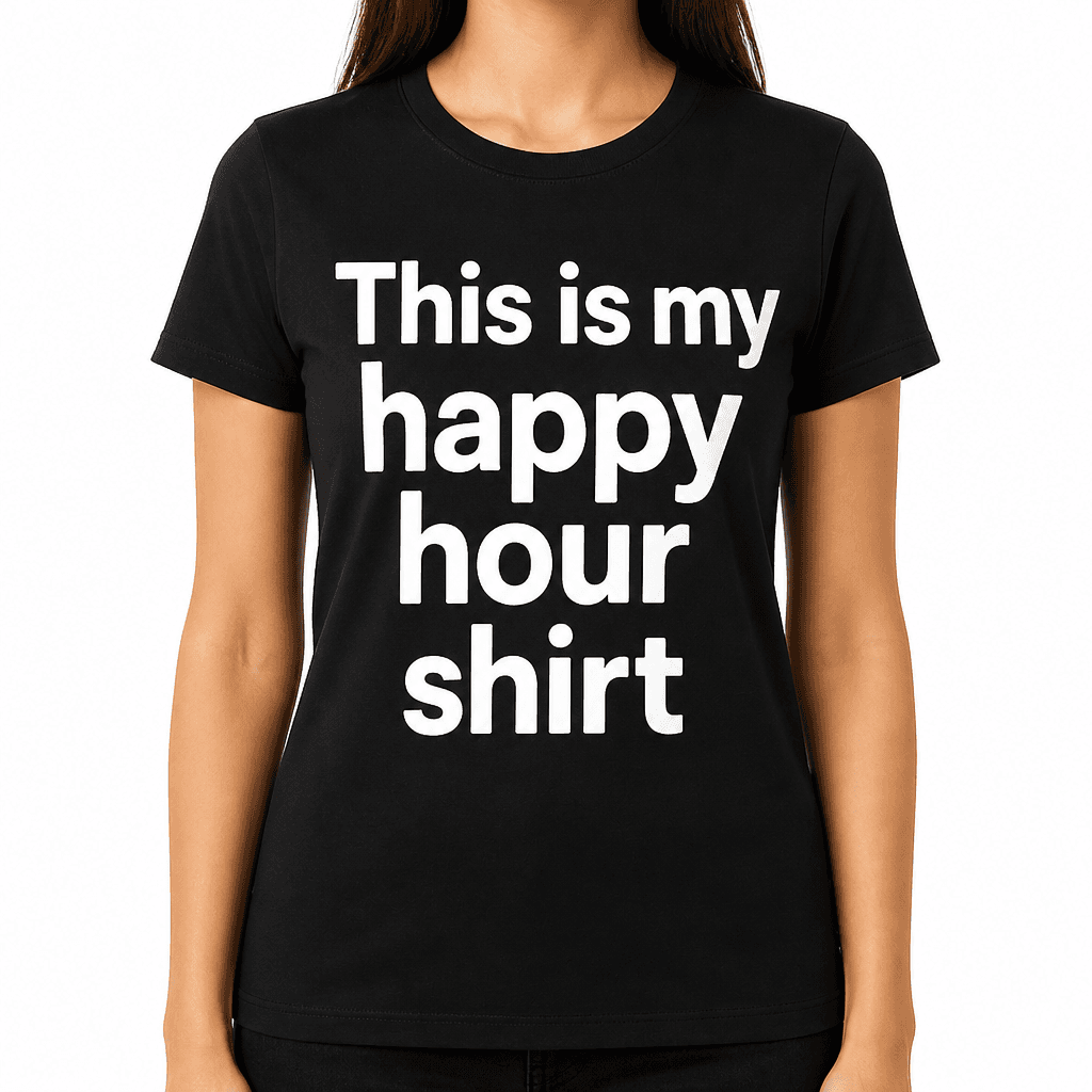 This Is My Happy Hour Shirt