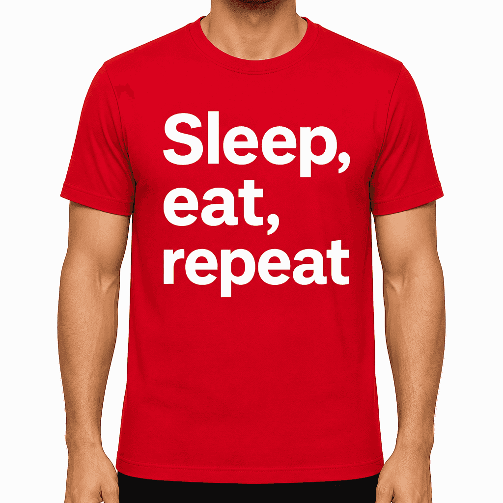 Sleep, Eat, Repeat T-Shirt