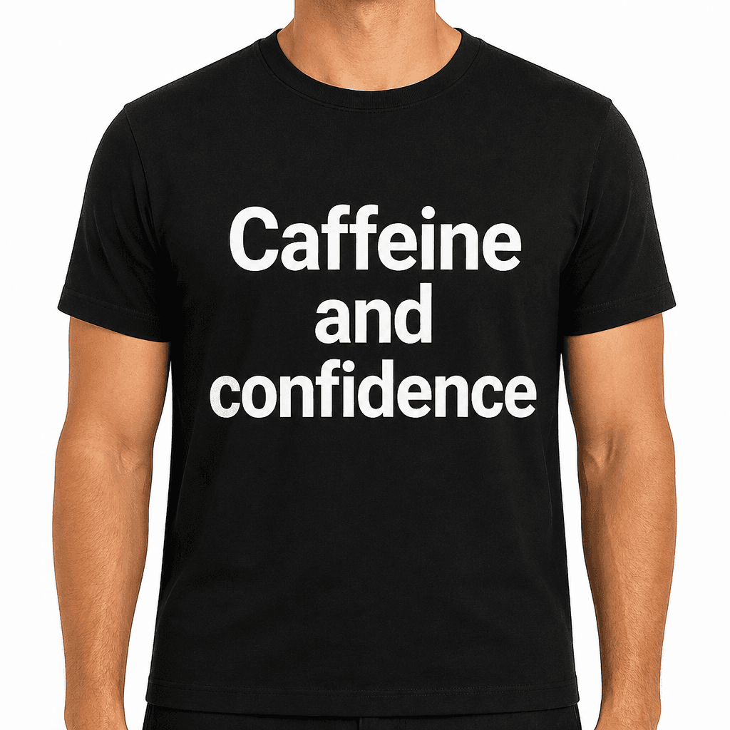 Caffeine and Confidence T-Shirt