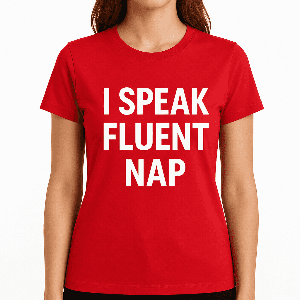 I Speak Fluent Nap T-Shirt