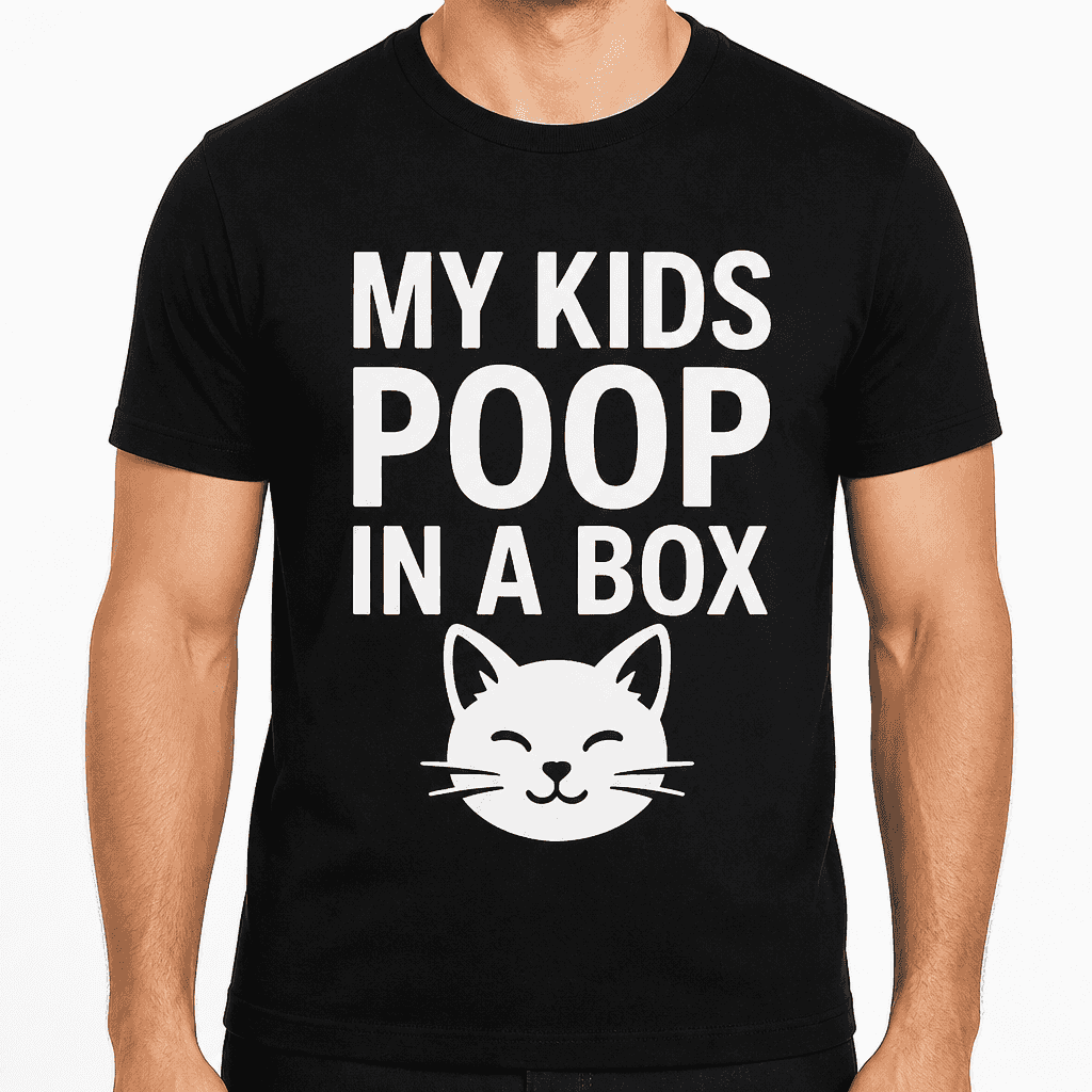 My Kids Poop in a Box T-Shirt