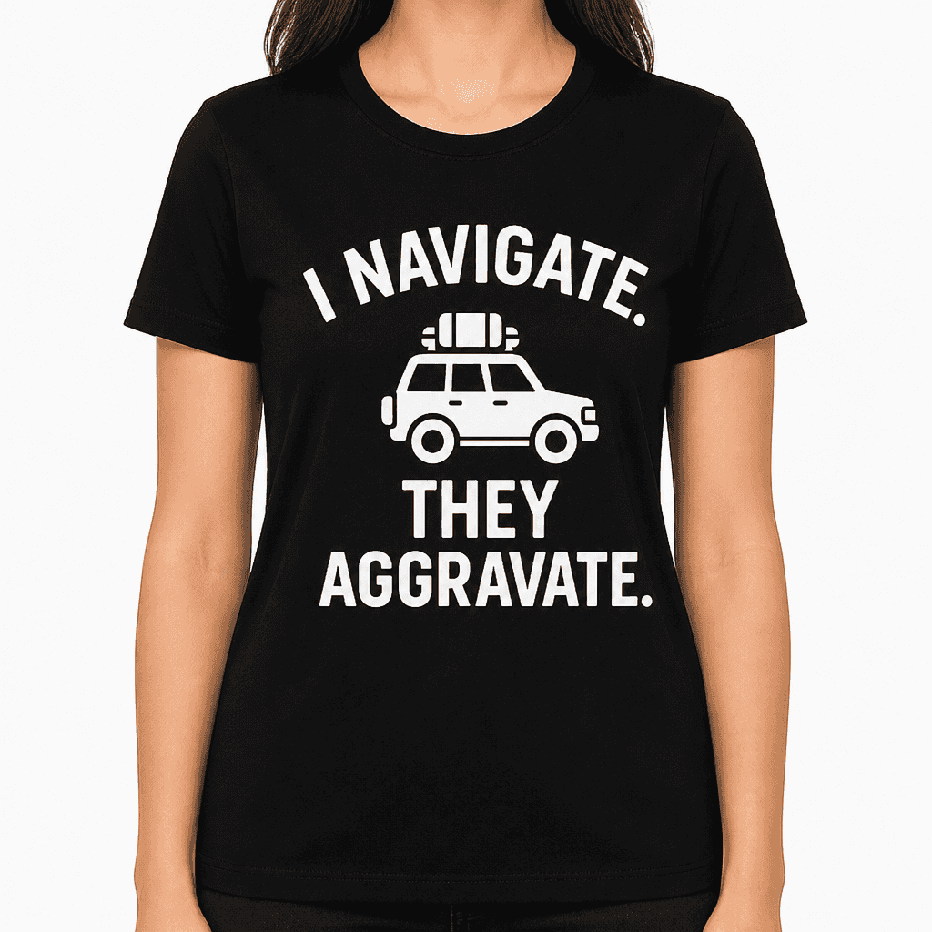 I Navigate. They Aggravate. T-Shirt