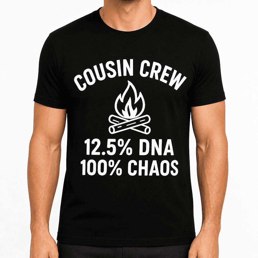 Cousin Crew: 12.5% DNA, 100% Chaos T-Shirt