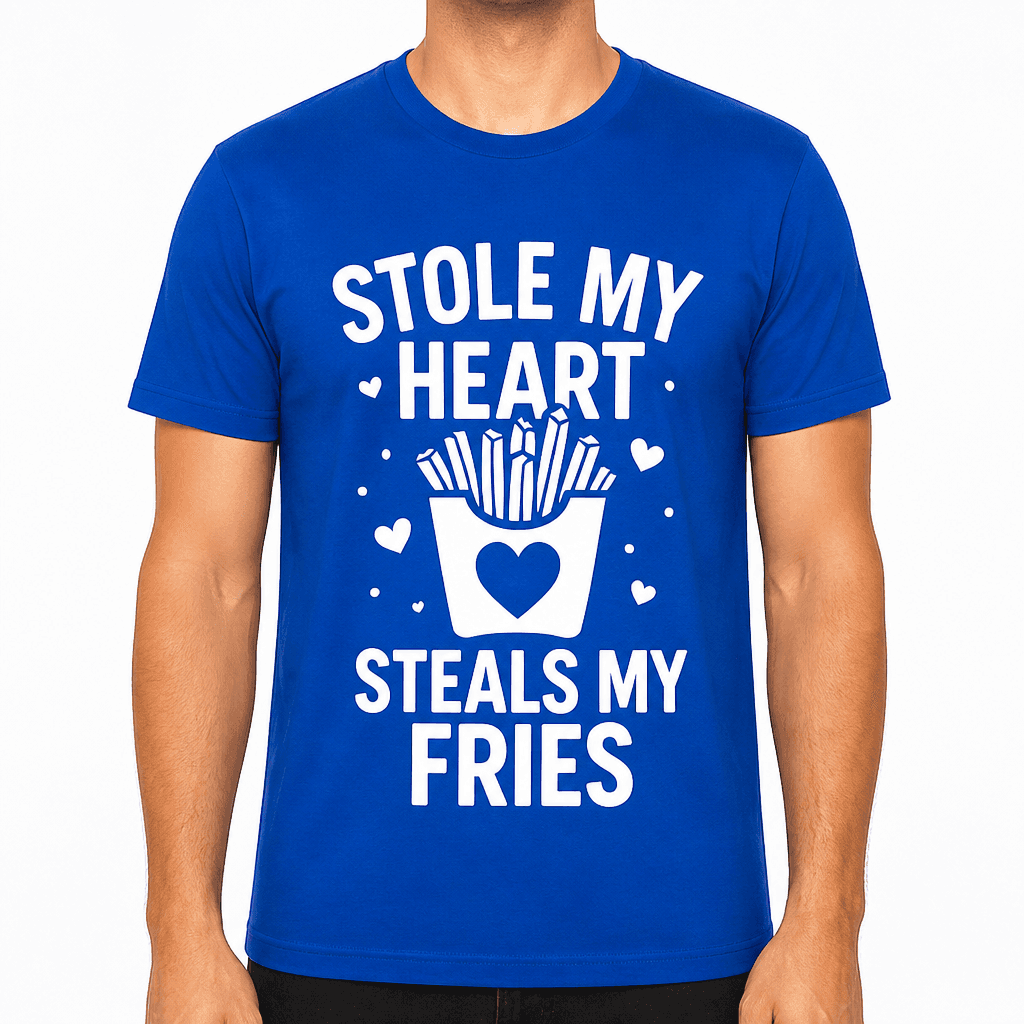Stole My Heart, Steals My Fries T-Shirt